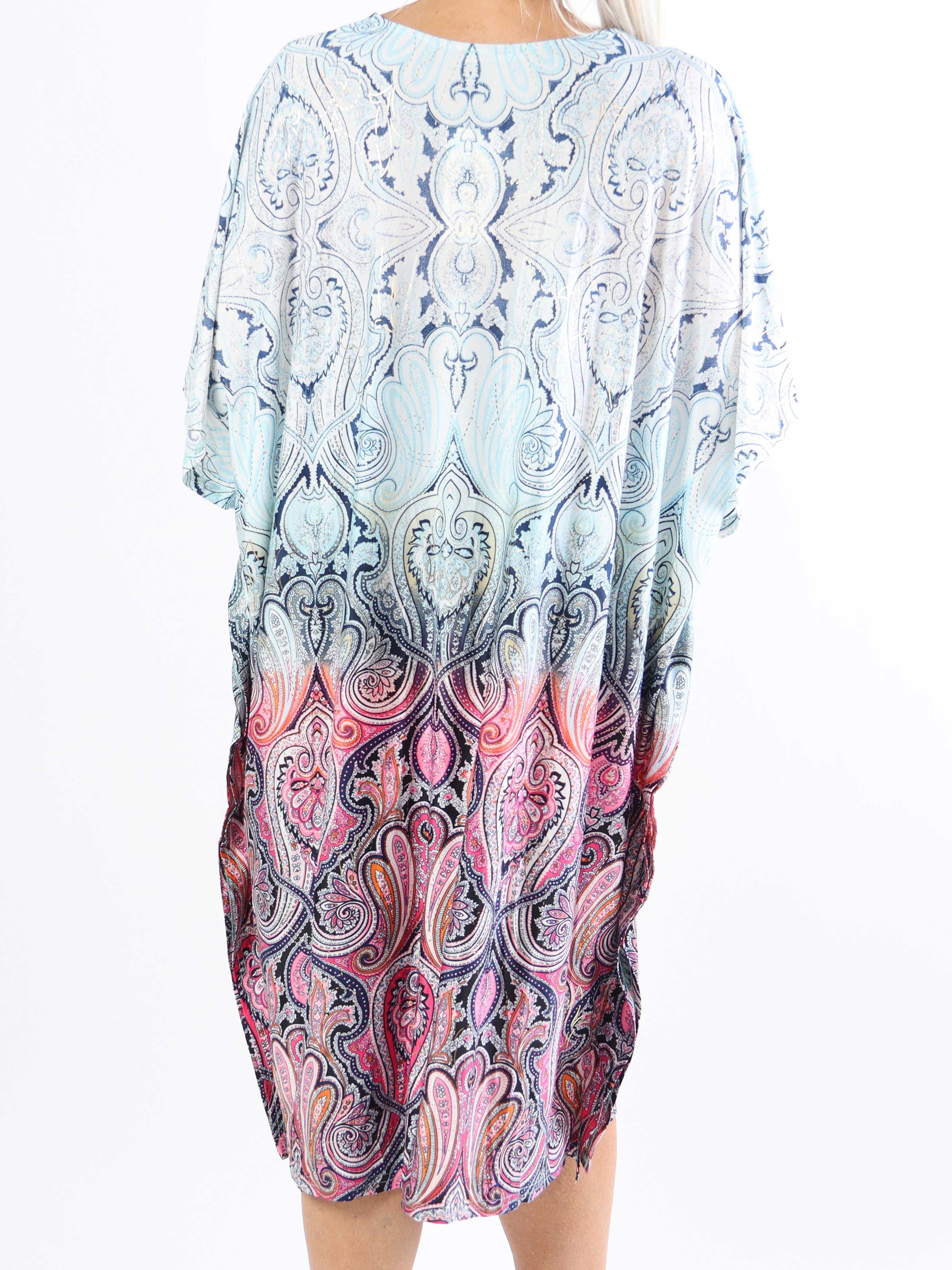 Azmina Tamaria - Elastisk plus size tunikakjole i loose fit